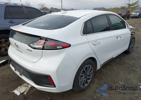 2021 Hyundai Ioniq Electric Limited from USA, damaged, VIN KMHC85LJ7MU077076